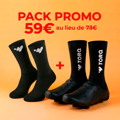 Chaussettes Aéro + Couvre Chaussures