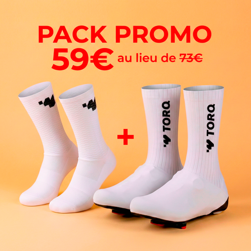 Chaussettes Aéro + Couvre Chaussures